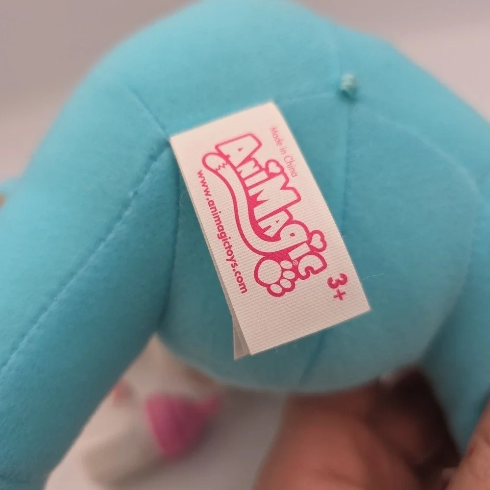 AniMagic Puppy Dog Plush Makes Baby Sounds With Bottle Rare
